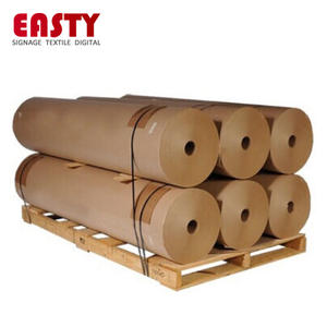 Rouleaux de papier de protection par sublimation de colorant de qualité 1.6m 64 "20gsm 30gsm pour presse d'impression numérique à transfert de chaleur - Product Image 4