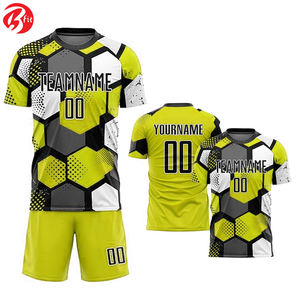 Ropa de estilo de fútbol callejero de manga corta para adultos Camiseta de fútbol al aire libre con parte superior de corte automatizada para hombres y mujeres - Product Image 6