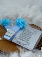 Favors personnalisés Ameen en miroir plexiglas, cadeaux de mariage islamique, souvenirs pour les invités, cadeaux de bienvenue pour les musulmans, anniversaire, naissance, nouveau-né