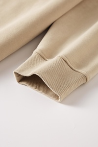 Sweat-shirt surdimensionné à col rond pour homme Sweat à capuche d'hiver en coton polaire à épaules tombantes - Product Image 5