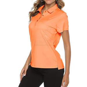 T-shirt polo pour femmes taille adulte sur mesure Qualité supérieure Concevez vos propres T-shirts polo pour femmes au meilleur prix - Product Image 2