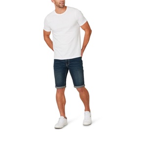 Pantalones cortos de mezclilla de algodón de diseñador informal de verano para hombre, transpirables de secado rápido, XS XXS, cierre de cremallera personalizado, patrón de ropa de calle - Product Image 3