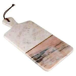 Planche à découper en marbre et bois à 1600 unités de planche à découper personnalisée en gros blocs à découper blancs et bruns fabriqués en Inde - Product Image 5