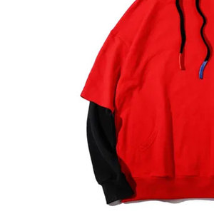 Sweat à capuche pull surdimensionné 100% coton personnalisé de haute qualité pour hommes pour impression bouffante Sweat à capuche court sans fil teint uni hiver - Product Image 4