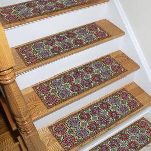 Turkish Design Kilim Step Rug, Vintage Printed Rug, Washable, Personalized - Product Image 5