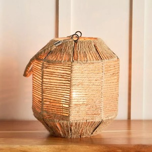 Lanterne de tombe en aluminium avec motif de feuilles Couleurs personnalisées Intérieur et extérieur Décoration de maison et de jardin Design classique éclair - Product Image 1