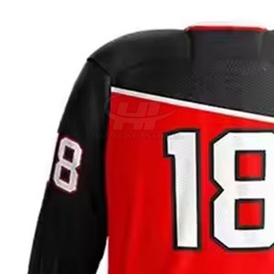 Uniforme de Hockey sobre Hielo Transpirable de Poliéster de Alta Calidad con Logotipo Personalizado para Hombre Adulto - Nuevo y en Oferta - Product Image 5