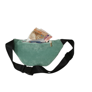 Sac en velours décontracté pour hommes et femmes sac de poitrine suspendu en diagonale sac de sport de plein air - Product Image 3