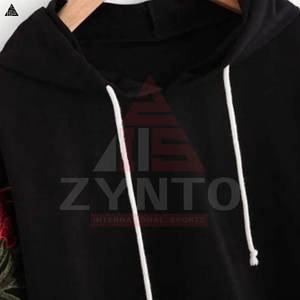 Sweats à capuche brodés de qualité supérieure, prix abordable, en coton, coupe ample, basiques, mélange de coton, tenue décontractée pour hommes - Product Image 6