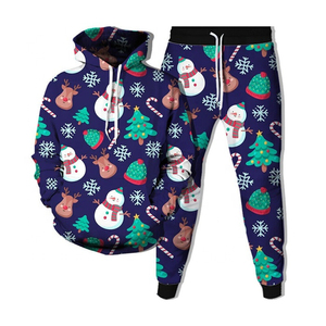 Sweatshirts + pantalons pour garçons costumes pour enfants 2 pièces/ensemble coton 2025 Multi printemps automne coton survêtement sport cadeau de noël enfants - Product Image 6