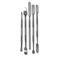 SURTECHS INTERNATIONAL Set Spatula Gigi Manual 5 Buah Bahan Stainless Steel Bersertifikasi CE Kelas I Instrumen Bedah Dua Ujung