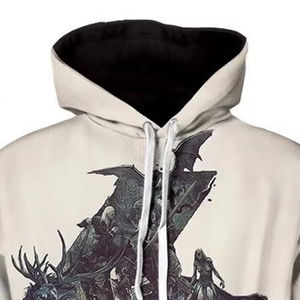 Sweat-shirt à capuche unisexe en molleton 100 % coton, imprimé par transfert, écologique, léger et personnalisable - Product Image 4