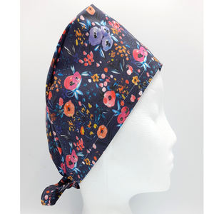 Gorro Quirúrgico para Mujer, Elástico, Cómodo, con Forro de Satén, Gorro Médico de Hospital con Diseño de Logotipo y Banda Absorbente - Product Image 1