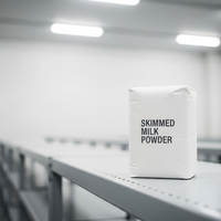 Lait en poudre écrémé de qualité supérieure, certifié export, vente en gros en vrac, boîte/sachet, protéines naturelles 34%, goût riche, pour bébés, enfants et adultes