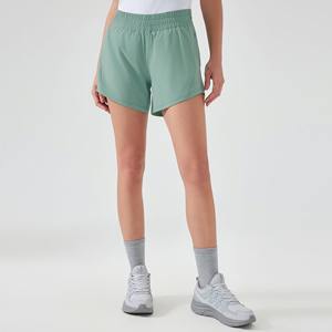 Nouveaux shorts de sport décontractés pour femmes 2026, taille élastique, longueur trois quarts, séchage rapide, poche zippée, shorts de course d'été pour la salle de sport - Product Image 4