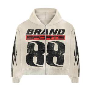 Ensembles deux pièces unisexe best-seller personnalisé Survêtements évasés écologiques pantalon à capuche pour la saison d'hiver sérigraphié grande taille - Product Image 6