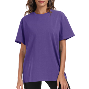 Camiseta de algodón de ajuste relajado para mujer-Ligera, cómoda y a la moda-Combina con cualquier aspecto - Product Image 3