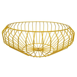 ตะกร้าผลไม้ลวดโลหะ2ชั้นสำหรับโต๊ะในโรงแรมรีสอร์ทสีดำดีไซน์ทันสมัยอุปกรณ์สำหรับงานหนักส่งตรงจากโรงงาน - Product Image 5