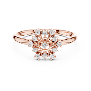 18K Trendy <b>Adjustable</b> <b>Ring</b> for women - Product Image 2