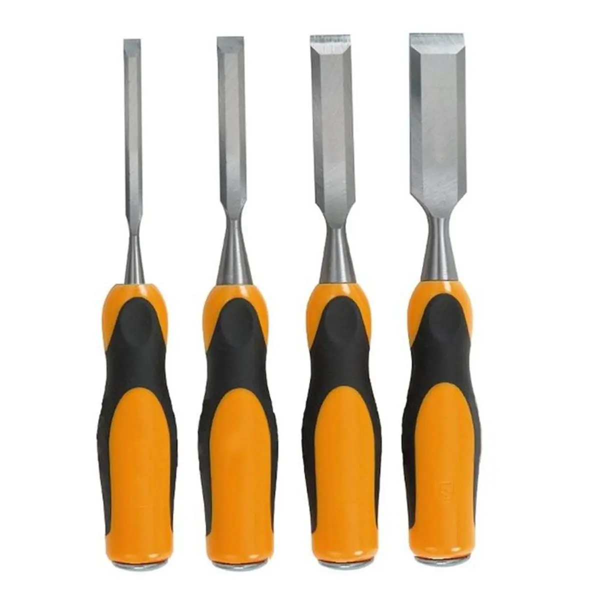 4 Piece Wood Chisel Set With Comfortable Grip