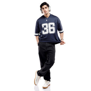 OEM malla transpirable sublimada Streetwear Jersey precio barato más vendido de secado rápido de malla de fútbol Jersey logotipo impreso - Product Image 2