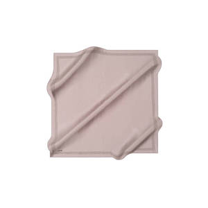 Pink Silk Twill Digital Print Designer <b>Square</b> <b>Scarf</b> - Product Image 1