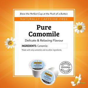 Té de Hierbas de Manzanilla Pura Twinings, 72 Cápsulas K-Cup para Keurig, 12 Unidades (Paquete de 6) - Product Image 2
