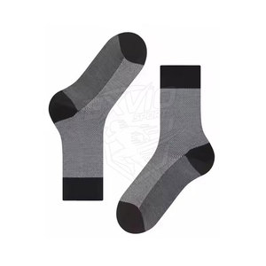 Chaussettes décontractées unies de haute qualité, chaussettes décontractées de couleur unie personnalisées, en coton/laine, chaussettes pour hommes - Product Image 3