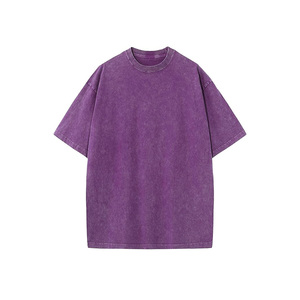 T-shirts unisexe en coton surdimensionné pour hommes Casual Loose Fit Short Sleeve Solid Basic Tops Everyday Comfort and Stylish Design - Product Image 3