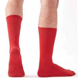 Fabricante de alta calidad Calcetines de equipo con estampado de algodón personalizado Impresión de transferencia de calor Elástico Suave Transpirable Antideslizante Diseñador - Product Image 3