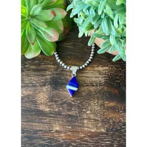 Steve Francisco Bezel-Set Multi-Stone and Sterling <b>Silver</b> Pendant - Product Image 1
