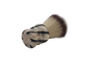Men's Grooming Pearl Synthetic Shaving <b>Brush</b> SBB-97 Zebra <b>Brush</b> with Resin Handle for <b>Smooth</b> Shaving Experience - Product Image 4