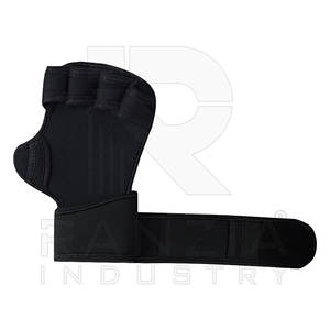 Almohadilla de Palma antideslizante de agarre de gimnasio de neopreno ajustable Unisex para levantamiento de pesas y entrenamiento de fuerza WOD Fitness Safety WOD Grips - Product Image 4