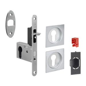 Kit de Puerta Corredera Easy G500t Yale Blanco - Product Image 1
