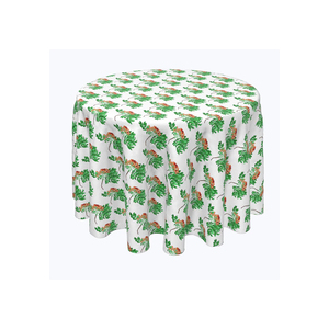 Venta al por mayor de manteles rectangulares de estilo moderno de alta calidad con impresiones personalizadas bordadas proveedor indio - Product Image 2