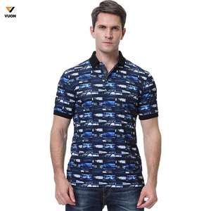 Camiseta informal a cuadros para hombre del fabricante de Pakistán para Polo, camiseta de Golf deportiva transpirable con estampado Digital personalizado, ropa de calidad - Product Image 5