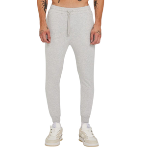 Pantalon de sport décontracté d'été pour homme, léger, en polyester/coton respirant, taille mi-haute avec cordon de serrage - Product Image 3