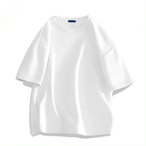 Camiseta de Manga Corta para Hombre SHEEFEE, de Alta Calidad, 100% Algodón, Transpirable, de Secado Rápido, con Logotipo Personalizado, Gruesa, del Fabricante - Product Image 4