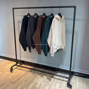 Sudaderas con Capucha de Lujo, Gruesas, 420 g/m², Hombros Caídos, Manga Holgada, para Hombre, Tallas Grandes, Estilo Vintage, Corte Cuadrado - Product Image 2