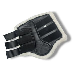 Las mejores botas de cepillado de caballos de cuero PU duraderas Equipo de forro suave ecuestre Las mejores botas de cepillado de caballos - Product Image 6