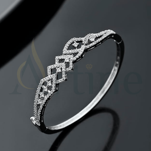 เครื่องประดับเพชรแนวฮิปฮอปสีเงิน925ออกแบบสคริปต์ได้ตามต้องการสำหรับงานปาร์ตี้แฟชั่น - Product Image 1