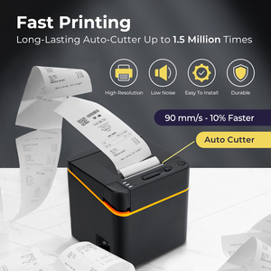 58E 58 Mét Máy in nhiệt 2inch nhận hóa đơn vé <span class=keywords><strong>POS</strong></span> in ấn với <span class=keywords><strong>USB</strong></span>/Bluetooth giao diện cho siêu thị cửa hàng bán lẻ - Product Image 3