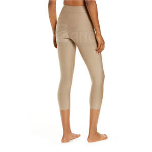 Legging de sport personnalisé de haute qualité pour femmes coupe ajustée et tissu tricoté léger sans couture de taille haute pour le yoga de fitness en plein air - Product Image 3