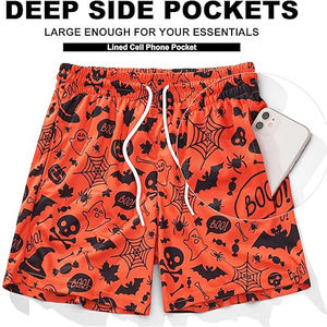 Shorts en polyester à maille solide en gros, taille plus, pour hommes, vintage, respirant, séchage rapide, fermeture à cordon, service OEM, avec poche - Product Image 2