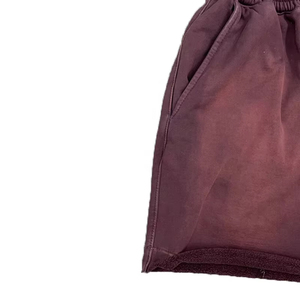 Short de jogging vintage personnalisé avec impression lavée à l'acide pour hommes Streetwear Short de jogging en coton pour hommes avec logo personnalisé OEM - Product Image 4