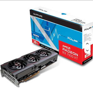 Nueva Tarjeta Gráfica Sapphires Pulse para Radeon RX 7900 XT para Estaciones de Trabajo, con 20GB GDDR7, PCI Express, Refrigeración por Ventilador - Product Image 1