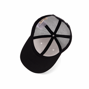 Gorra de béisbol de lona de 5 paneles con logotipo personalizado bordado Y2K gorra de camionero deportiva ajustada de malla para ciclismo playa actividades al aire libre en blanco - Product Image 5