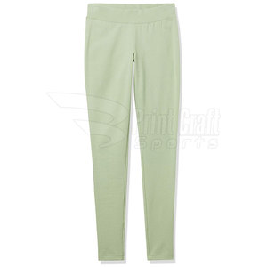 Mallas deportivas sin costuras de alta calidad para mujer, pantalones deportivos informales con estampado sólido, talla grande XL media, logotipo personalizado, venta en línea, entrenamiento - Product Image 1