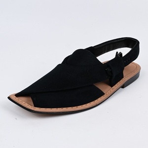 Sandales Peshawari pour hommes _ 2023 Sandale Peshawari avec boucle personnalisée en acier Sandale pour hommes - Product Image 1