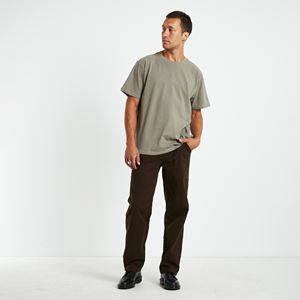 Camiseta para Hombre, Material Suave y Ligero, Manga Corta, Ajuste Cómodo para la Moda Diaria Urbana y con Impresión de Logotipo de Marca Personalizada - Product Image 1